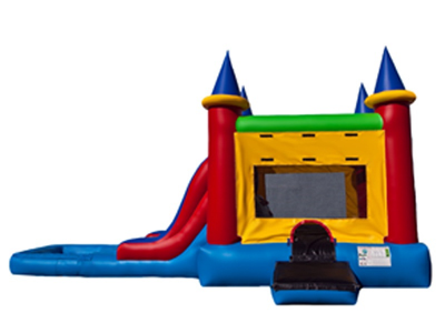 13'x13' Combo Bounce House w/ 8' Slide CASTLE